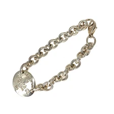 Tiffany & Co. Return to Oval Tag Bracelet Silver 925 Pre-Owned