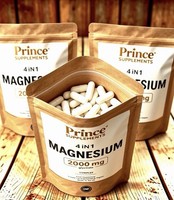 MAGNESIUM  GLYCINATE 4-IN  1 COMPLEX CAPSULES 2000MG  FATIGUE UK MADE