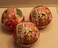 MGA  s Miniverse Make It Mini Food Diner Series 2 LOT OF 3 Sealed Balls