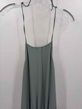 Pre-Owned Show Me Your Mumu Green Size Medium Halter Maxi Sleeveless Dress