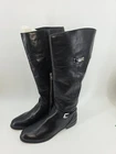 NEW COACH MICHA  LEATHER TALL Black Riding BOOTS Size 11