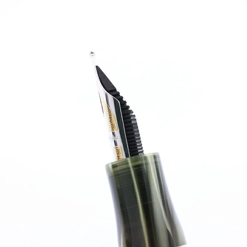Montegrappa Penna Stilografica Edizione Limitata Regina di Cuori Sterling Si - Foto 6 di 9