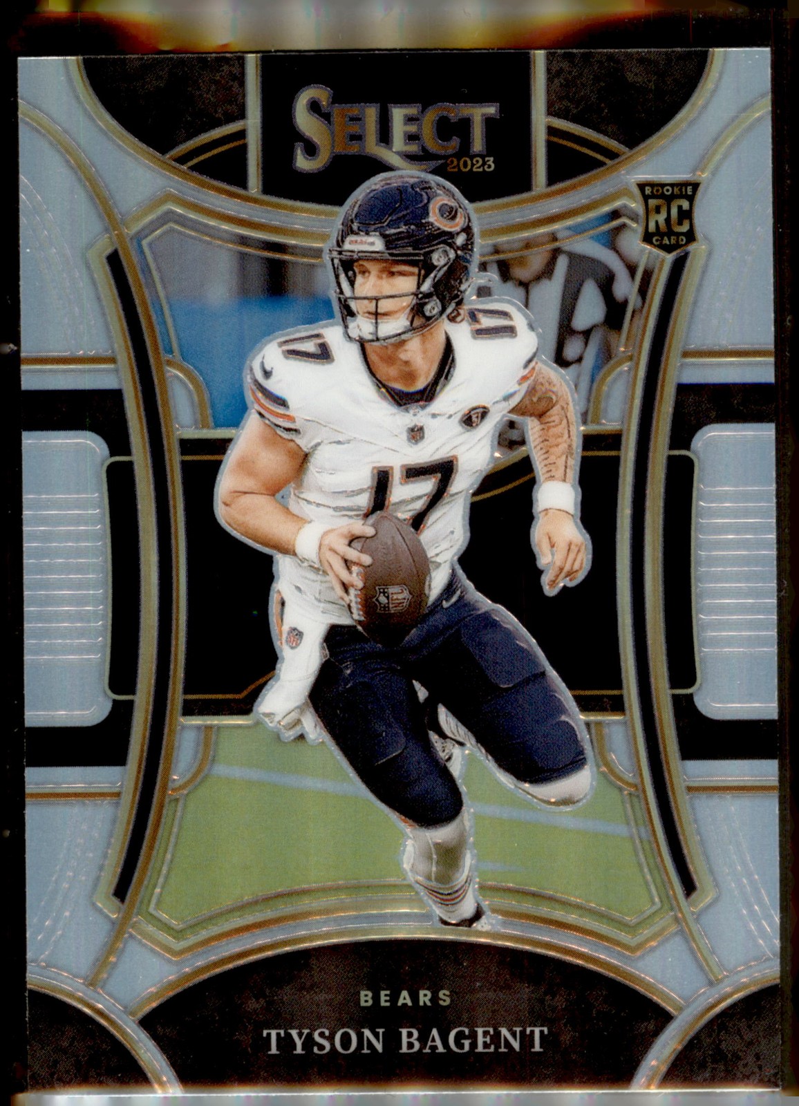 2023 Panini Select #416 Tyson Bagent Silver Prizms