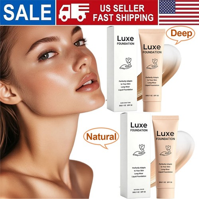 #ad #ad Luxe Color Changing Foundation For Women 30mL Light To Medium Color Coverage $11.89