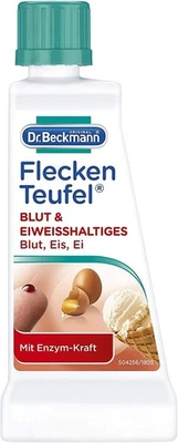 BRANDED Dr. Beckmann Fleufel Stain Removal Blood & Protein Containing 1 x 50 ml...