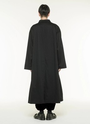 Yohji Yamamoto S'YTE Black Long Wide Urban Trench Coat | eBay