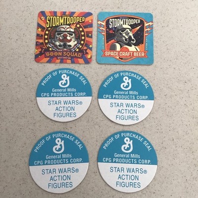 Star Wars Stormtrooper Beermats Space Craft Beer Coasters Goon Squad Lot