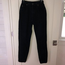 vintage Levi's high waisted tapered leg jeans women's sz 10 EUC orange tab