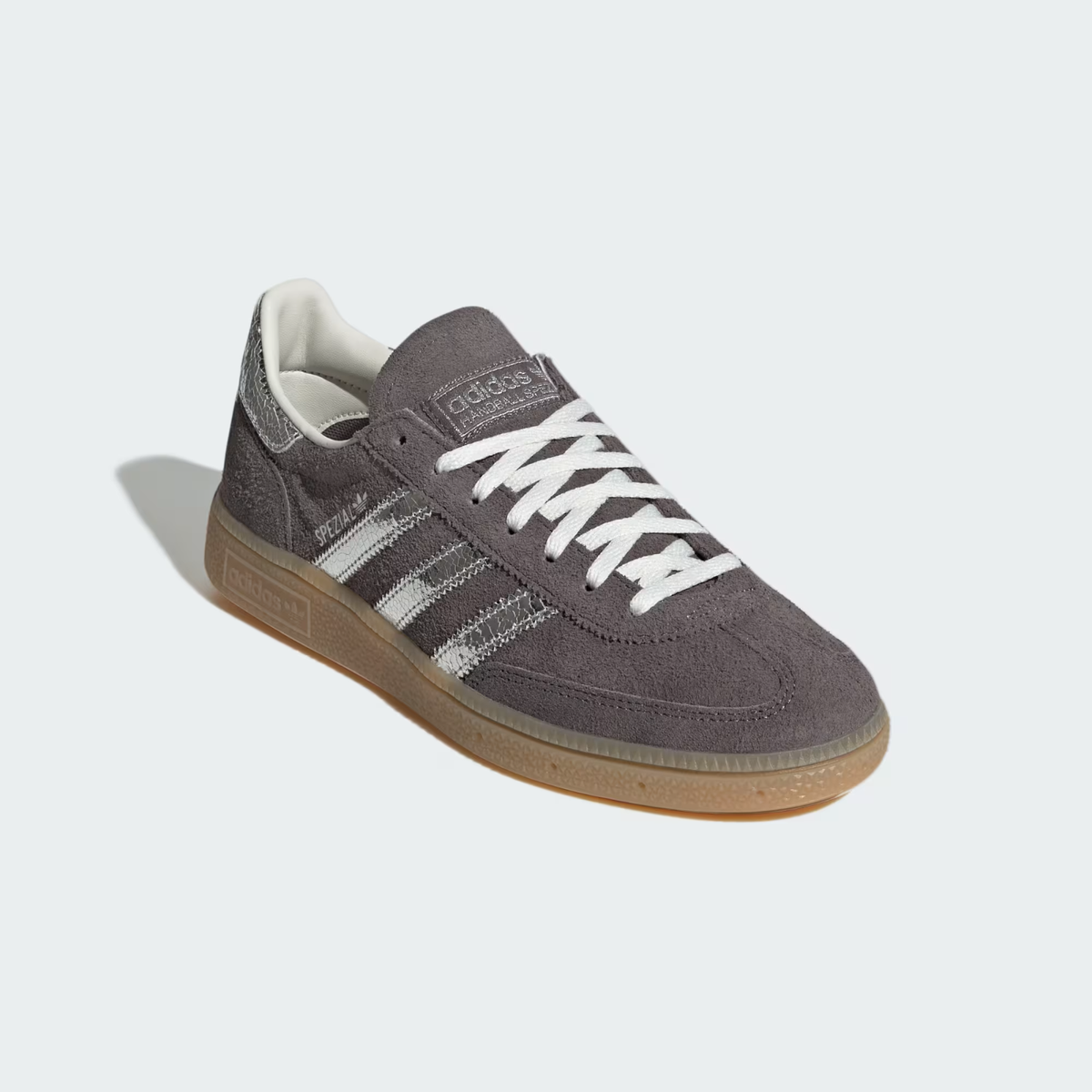 adidas Handball Spezial HQ0268 Charcoal Silver Metallic Gum Men's