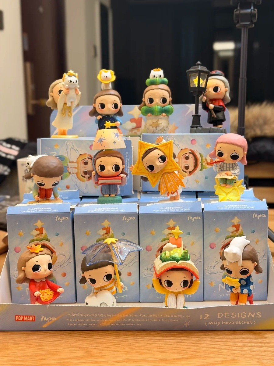 Pop Mart Nyota We Are All Stars Series Blind Box Comfirmed Figures Toy Gift