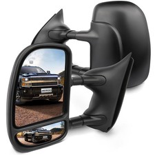 Tow Mirrors Black Fit for 1999-2007 For Ford For F250 F350 F450 F550