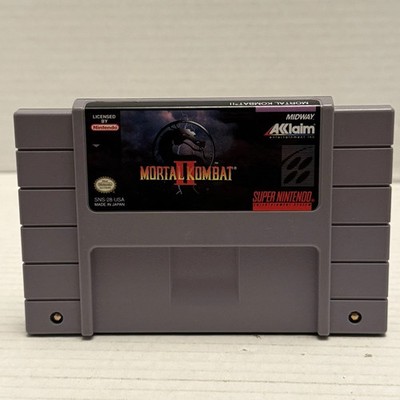 Mortal Kombat II (Nintendo SNES, 1994) Tested
