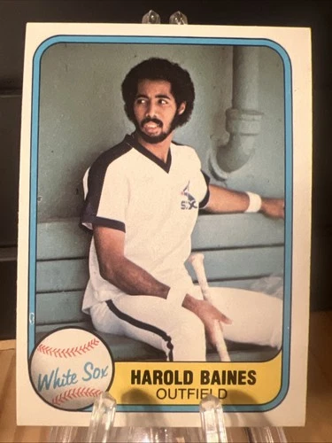1981 Fleer #346 Harold Baines