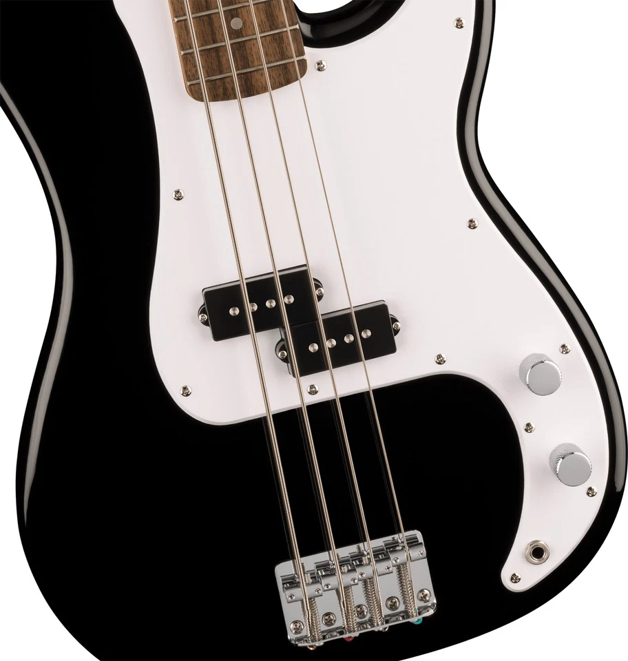 Fender Squier Sonic Precision Bass Guitar - Black - Image 3 of 4