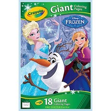 Crayola Disney Frozen II Giant Colouring Pages 18 Sheet Activity Set 3