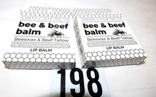 2X Santa Cruz Paleo Grass Fed Beef Tallow & Beeswax Lip Balm 2X 4 Pack