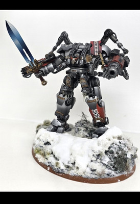 Grey Knights - Nemesis Dreadknight - pro paint