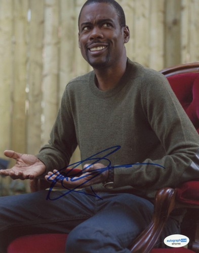 Chris Rock "Top Five" Comedian AUTOGRAPH Signed Autographed 8x10 Photo ACOA