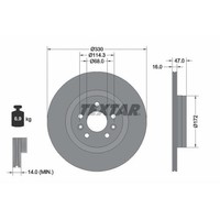Textar 92351803 2X Bremsscheibe