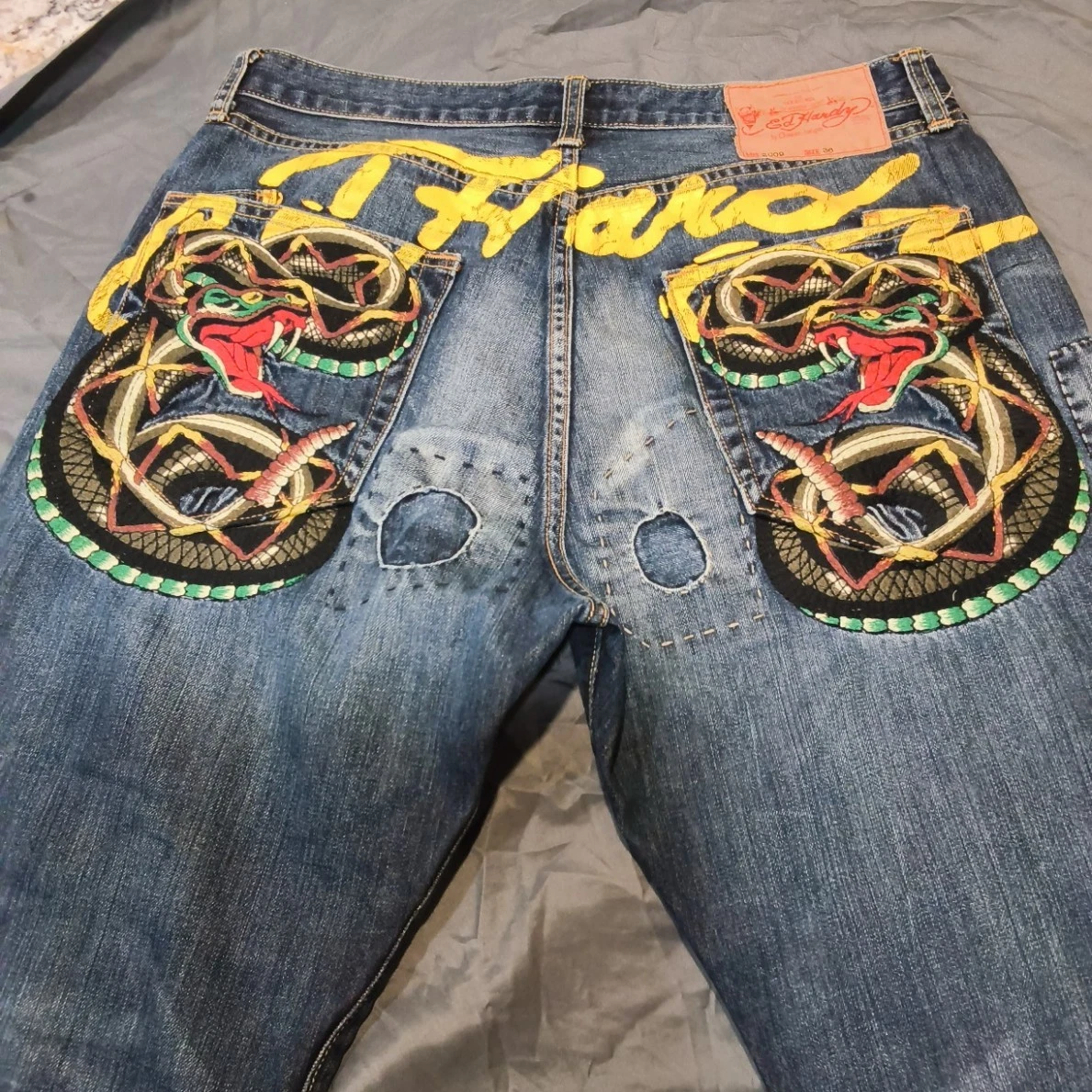 Ed Hardy Cotton Jeans for Men for sale | eBay