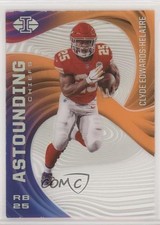 2020 Panini Illusions Astounding Orange Clyde Edwards-Helaire #A4 h3a