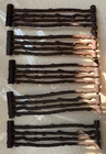 Vintage Marx Western Play Set Brown Split Rail Fence 6 1/4"  x 2" - 5 Pieces