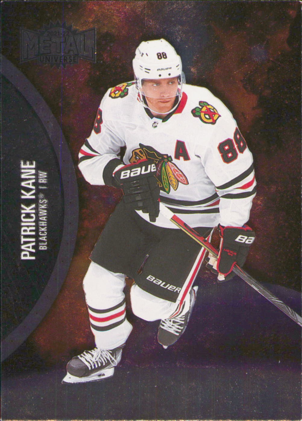 2021-22 SkyBox Metal Universe #10 Patrick Kane
