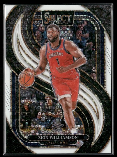 2024-25 Panini Select Zion Williamson White Disco Prizm #68/75 #138