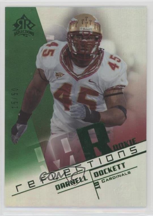 Darnell Dockett Upper Deck Reflections #163 Green