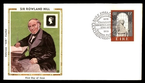 Mayfairstamps Ireland FDC 1979 Sir Rowland Hill First Day Cover aax_38449