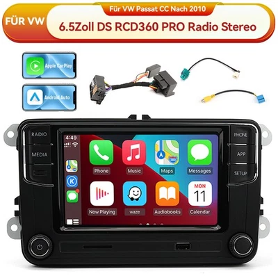 DS RCD360 RCD330 MIB Carplay Bluetooth Autoradio für VW Golf Tiguan After 2010 - Bild 1 von 4