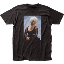Etta James Portrait Mens T Shirt Music Classic Concert Jazz Rock Tee New Black