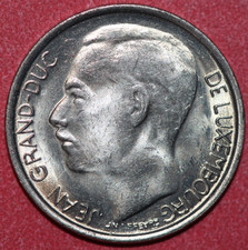 Luxemburg  1965  Franc, Grand Duc Jean -  Foreign Coin  21mm