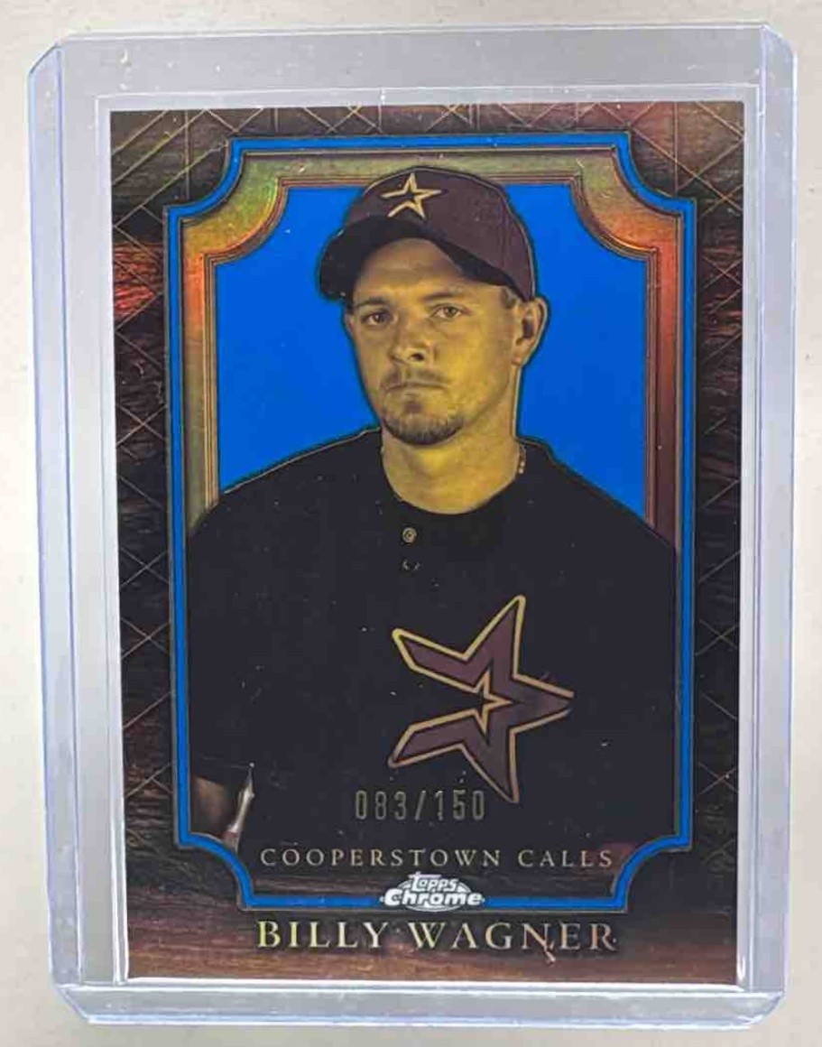 Billy Wagner 2025 Topps Chrome #CC-3 Blue Refractor Cooperstown Calls /150