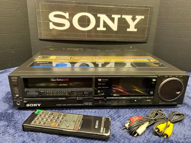 ベーターPROデッキ SONY SL-HF900取説抜粋付き-