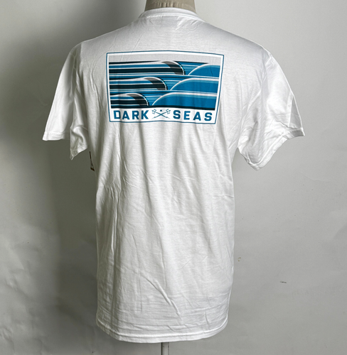 Dark Seas Men's T-Shirt Flawless White Size L NWT