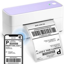 Phomemo Bluetooth Thermal Shipping Label Printer 4x6 for Business Package Lot