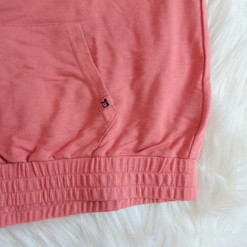NWT Joe's Jeans Womens Hoodie Lounge Pullover Sweatshirt Athleisure Terracotta L - Picture 10 of 12