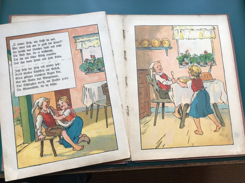 "Fritz und Liese" Arpad Schmidhammer BILDERBUCH Rarität, Scholz Verl. um 1910 - Bild 12 von 14