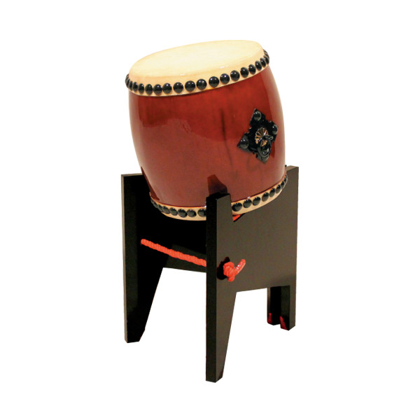 Japanese drum Wadaiko Taiko Suwa kougei 0.7 scale winding ear pedestal base set