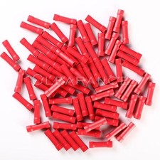 10pcs Wire 8 GA Butt Connectors Vinyl 8 Gauge AWG Terminals for car audio more