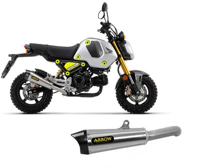 Auspuff Arrow X-KONE Nihrom+F Carbon HONDA MSX 125 GROM 2021 > 2023