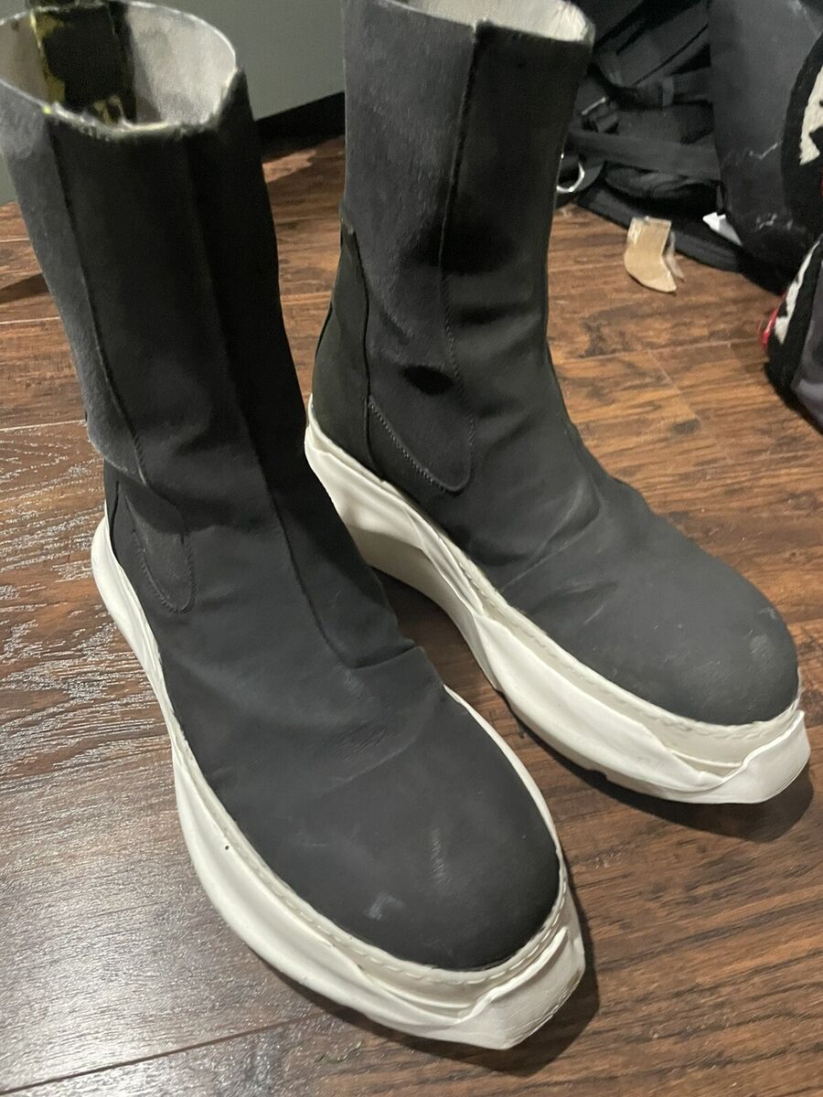Rick Owens DRKSHDW Woven Beatle Abstract Boots | eBay Rick Owens DRKSHDW Woven Beatle Abstract Boots | eBay