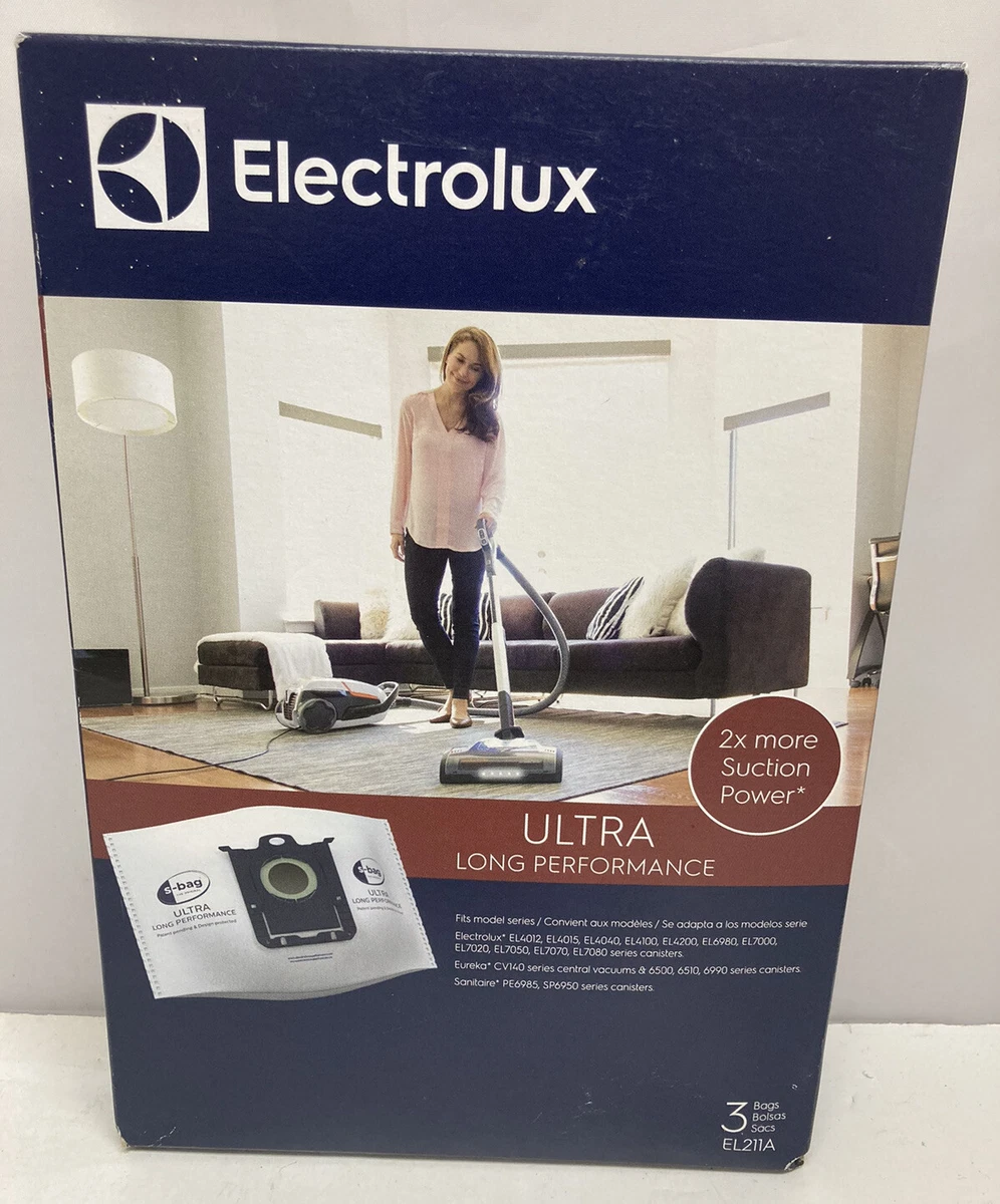 Electrolux S-Bag Ultra Long Performance 3-pack. EL211A. Sealed. Vacuum  Cleaner