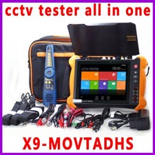 X9-ADHS/MOVTADHS CCTV Camera Tester Monitor 4K IPC TVI/CVI/AHD/SDI/MOVT Analog