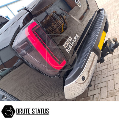 LED Rückleuchten für Nissan Navara NP300 Smoked Tail Lamp D23 2015-2019 (UK Spec)
