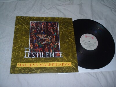 Pestilence Mallevs Maleficarvm '88 Original EU Import !!! Seltenes 1. Pressing