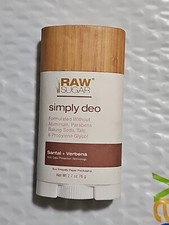 RAW SUGAR SIMPLY DEO DEODORANT Santal  + Verb...