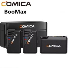 COMICA BooMax 2.4G Wireless Lavalier Microphone System Video Recording TX TX RX