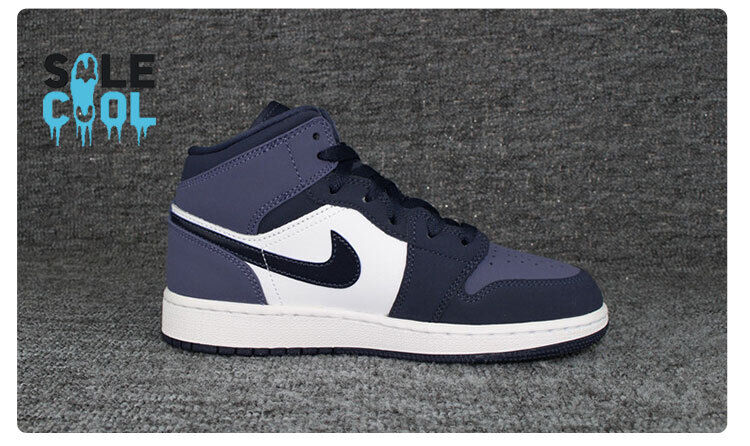 NIKE AIR JORDAN 1 AJ1 MID SANDED PURPLE OBSIDIAN Shoes NIKE AIR JORDAN 1 AJ1 MID SANDED PURPLE OBSIDIAN Shoes